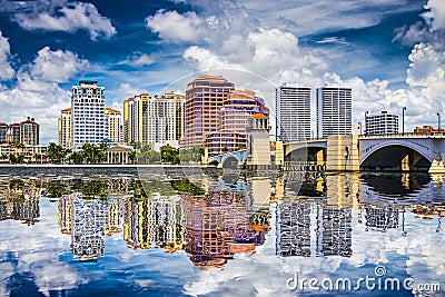 West Palm Beach, Florida Stock Photo