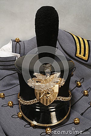 West Point Military Hat. Stock Photo