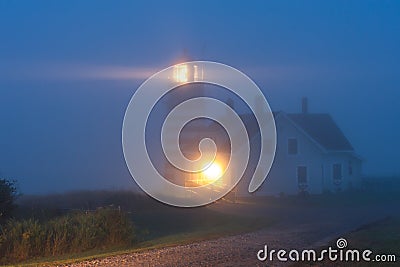 West Quoddy Head Stock Photo