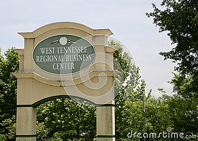 West Tennessee Regional Business Center Editorial Stock Photo