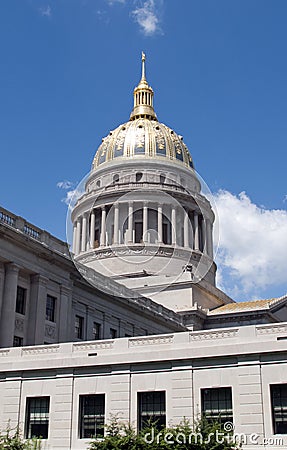 West Virginia State Capitol Building Stock Photo