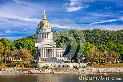 West Virginia State Capitol in Charleston, West Virginia, USA Stock Photo