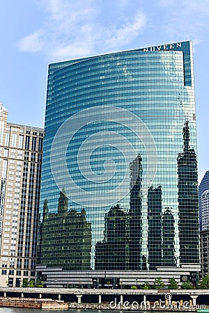 333 West Wacker Drive - Chicago Editorial Stock Photo