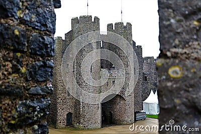 West wales castle where henry the 8th once ruled Stock Photo