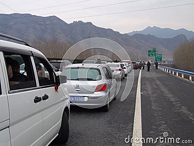 Western expressway Editorial Stock Photo