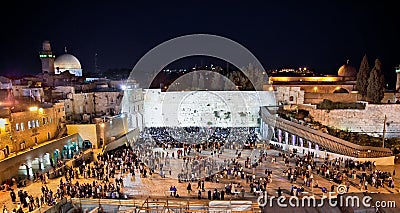 Western Wall,Jerusalem, Israel Stock Photo