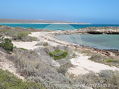 Westernmost Point, Shark Bay, Western Australia Stock Photo