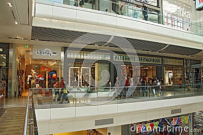 Westfield Shopping City Editorial Stock Photo