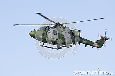 Westland Lynx Helicopter Stock Photo