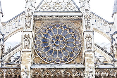 Westminster Abbey, one of the most important Anglican temple , London, United Kingdom Stock Photo