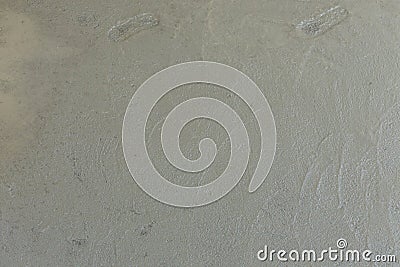 Wet cement texture in building construction site Stock Photo