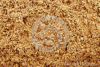 Wet sand structure, sandy background Stock Photo