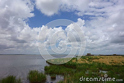 Wetlands in Gannan Stock Photo