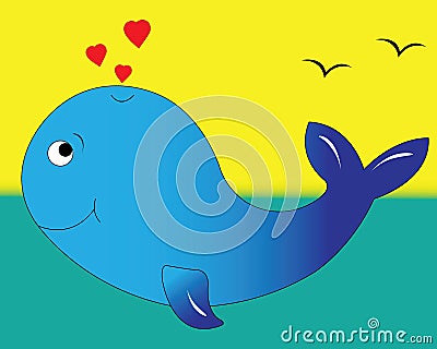 Whale Vector Illustration