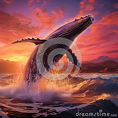 Whale's Waltz Stock Photo