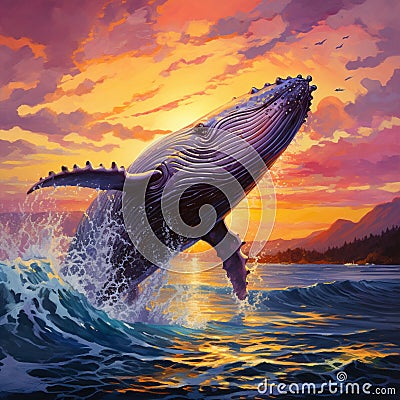 Whale's Waltz Stock Photo