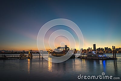 Wharf Dadaocheng Stock Photo