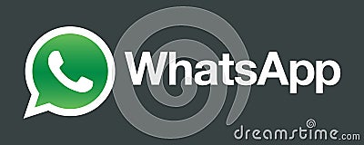Whatsapp icon logo Vector Illustration