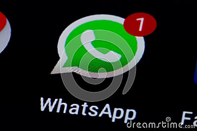 Whatsapp Editorial Stock Photo