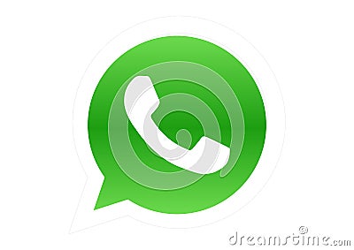 Whatsapp Social Media Logo Editorial Stock Photo