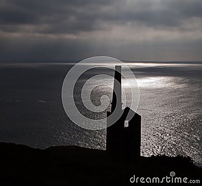 Wheal Prosper at Rinsey Head in Cornwall Stock Photo