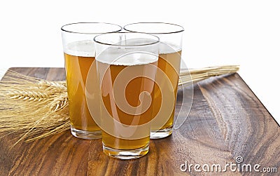 Wheat Beer Stock Photo