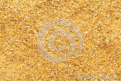 Wheat bran background texture. wheat flakes Stock Photo