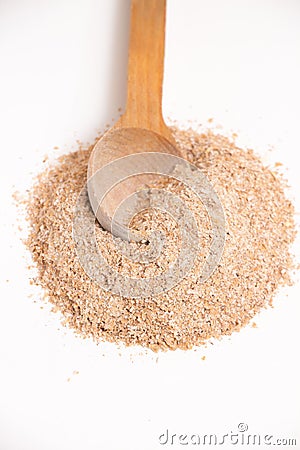 Wheat bran Stock Photo