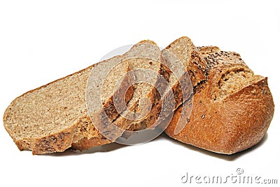 Wheat Bread Slices Stock Photo