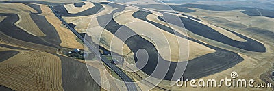 Wheat Fields Stock Photo