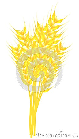 Wheat Sheaf Vector Illustration