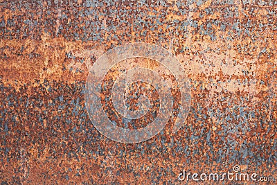 Wheathered rust and scratched steel texture useful for background Stock Photo