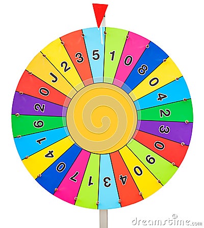 Wheel of Fortune Stock Photo