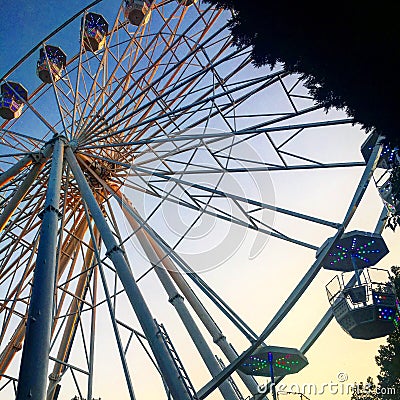 Wheel of fortune Stock Photo