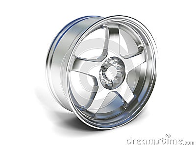 Wheel rim Stock Photo