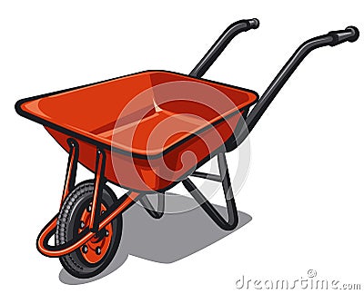 Wheelbarrow Stock Photo