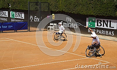 Wheelchair tennis Editorial Stock Photo