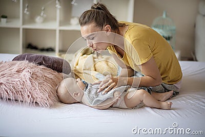 Where is your mommy Stock Photo