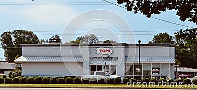 Tops Barbecue Stage Road, Memphis, TN Editorial Stock Photo