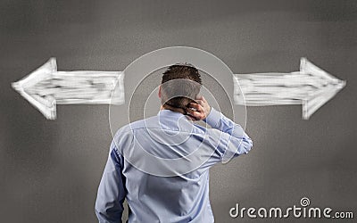 Which direction? Stock Photo