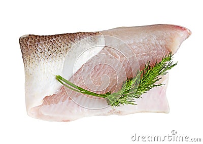 Whiefish Fillet Stock Photo