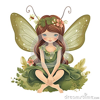 Whimsical and ethereal fairy design Stock Photo