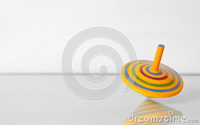 Whirligig in motion Stock Photo