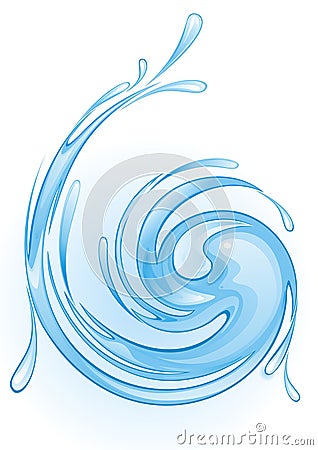 Whirlpool. Vector Illustration