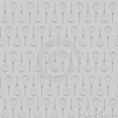 Whisk wire repeat surface pattern, digital background wrap paper, print, cover, package, scrapbook Stock Photo