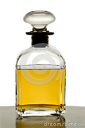 Whiskey decanter Stock Photo