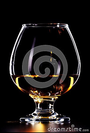 Whiskey Glass Stock Photo