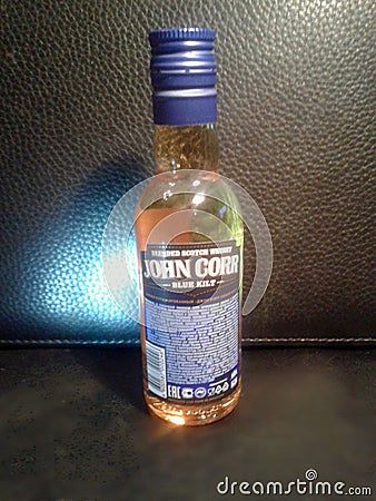 Whiskey John Corr Blue Kilt Editorial Stock Photo