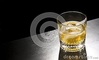 Whiskey Rocks Stock Photo