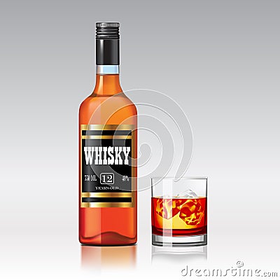 Whisky Vector Illustration
